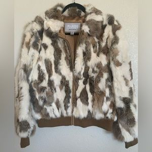 Wilson’s Leather Beautiful soft fur jacket!